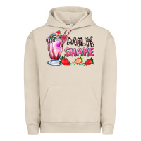Pigment French Oak milkshake with strawberry Urban Hoodie - AdoDesignShop