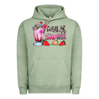 Pigment Oil Green milkshake with strawberry Urban Hoodie - AdoDesignShop