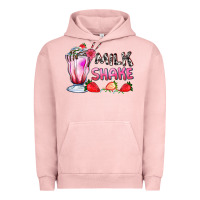 Pigment Salmon milkshake with strawberry Urban Hoodie - AdoDesignShop