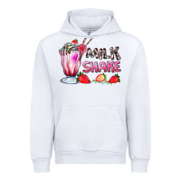 White milkshake with strawberry Urban Hoodie - AdoDesignShop