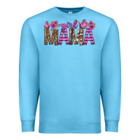 Ocean Blue girl mama tbw Premium Sweatshirt - texasbilliewilder