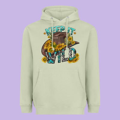 Heavyweight Hoodie keep it wild tbw