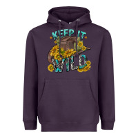 Plum keep it wild tbw Heavyweight Hoodie - texasbilliewilder