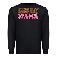 Black groovy mama Premium Sweatshirt - texasbilliewilder