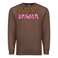Chestnut groovy mama Premium Sweatshirt - texasbilliewilder