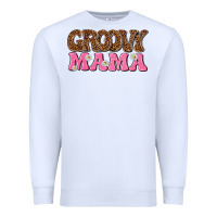 White groovy mama Premium Sweatshirt - texasbilliewilder