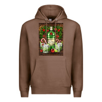 Chestnut gin tonic cocktail Premium Hoodie - AdoDesignShop