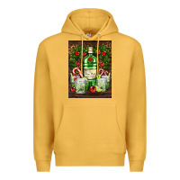Mustard gin tonic cocktail Premium Hoodie - AdoDesignShop