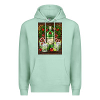 Seafoam gin tonic cocktail Premium Hoodie - AdoDesignShop