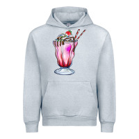 Heather Grey milkshake Urban Hoodie - AdoDesignShop
