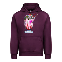 Mauve Wine milkshake Urban Hoodie - AdoDesignShop
