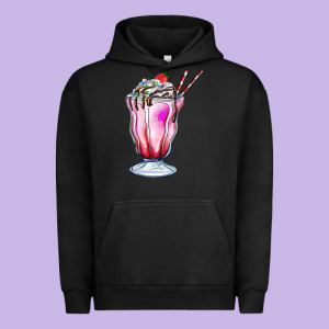 Milkshake Urban Hoodie Designed By Adodesignshop