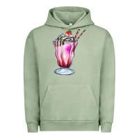 Pigment Oil Green milkshake Urban Hoodie - AdoDesignShop