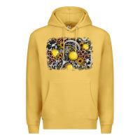 Antique Gold lacrosse background Premium Hoodie - JahusDesignShop