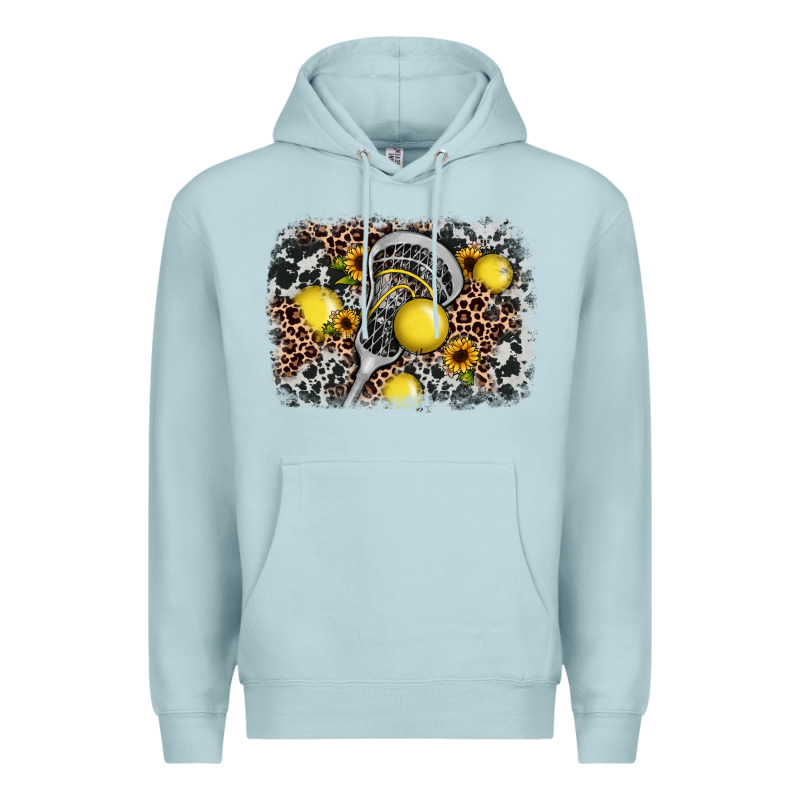 Lacrosse Background Premium Hoodie by JahusDesignShop | Teevron