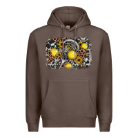 Coffee lacrosse background Premium Hoodie - JahusDesignShop