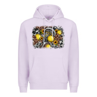 Lilac lacrosse background Premium Hoodie - JahusDesignShop