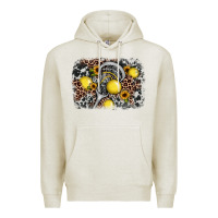 Oatmeal Heather lacrosse background Premium Hoodie - JahusDesignShop