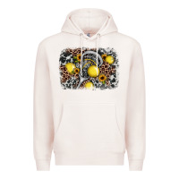 Pale Pink lacrosse background Premium Hoodie - JahusDesignShop