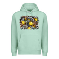 Seafoam lacrosse background Premium Hoodie - JahusDesignShop