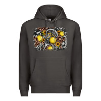 Smoke lacrosse background Premium Hoodie - JahusDesignShop