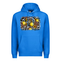 True Royal lacrosse background Premium Hoodie - JahusDesignShop