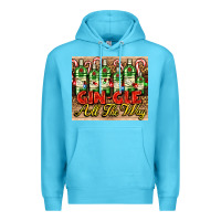 Ocean Blue GIN GLE Christmas gin bottles Premium Hoodie - AdoDesignShop