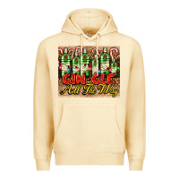Pina Colada GIN GLE Christmas gin bottles Premium Hoodie - AdoDesignShop