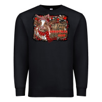 All I Want For Christmas Is A Cow Cowhide Premium Sweatshirt | Teevron
