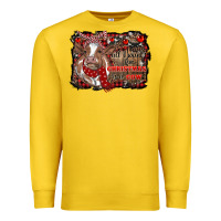 Lemon all i want for christmas is a cow cowhide Premium Sweatshirt - RanaPortraitStore