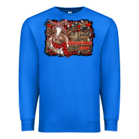 True Royal all i want for christmas is a cow cowhide Premium Sweatshirt - RanaPortraitStore