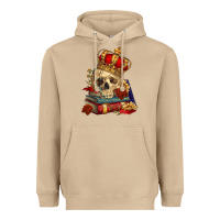 Mushroom Skull With Crown Heavyweight Hoodie - RanaPortraitStore