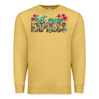 Antique Gold hot mess express Premium Sweatshirt - texasbilliewilder