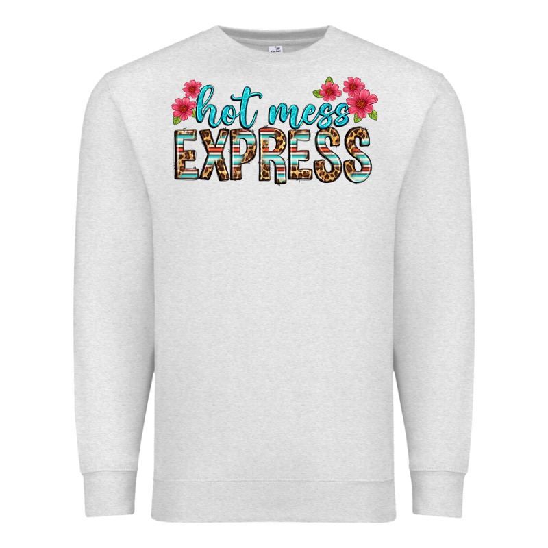 Hot Mess Express Premium Sweatshirt by texasbilliewilder | Teevron