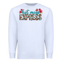 White hot mess express Premium Sweatshirt - texasbilliewilder