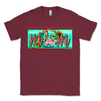 Burgundy flamingo mom license plate Classic Tee - BarkalooDesign