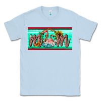 Dusty Blue flamingo mom license plate Classic Tee - BarkalooDesign