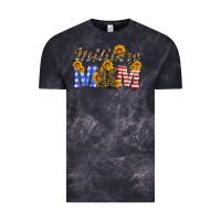 Cloud Black military mom with soldier boots Vintage Tee - Artiststas