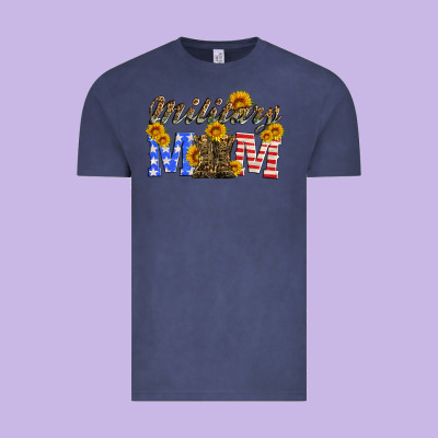 Military Mom With Soldier Boots Vintage Tee Designed By Artiststas