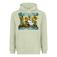 Matcha grow wild sun child tbw Heavyweight Hoodie - texasbilliewilder
