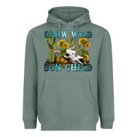 Grow Wild Sun Child Tbw Heavyweight Hoodie | Teevron