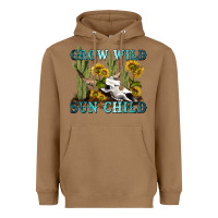 Toasted Coconut grow wild sun child tbw Heavyweight Hoodie - texasbilliewilder