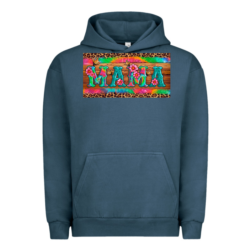 Mama Tie Dye License Plate Template Urban Hoodie by Artiststas | Teevron