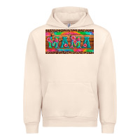 Sandshell mama tie dye license plate template Urban Hoodie - Artiststas