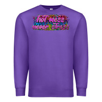Purple hot mess never stress Premium Sweatshirt - texasbilliewilder
