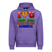 Tulip i love you more than chicken nuggets Urban Hoodie - AdoDesignShop