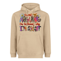 Mushroom i'm not arguing i'm explaining why i'm right Heavyweight Hoodie - Zillion Design Studio