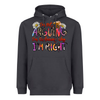 Smoke i'm not arguing i'm explaining why i'm right Heavyweight Hoodie - Zillion Design Studio