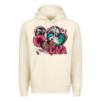 Sandshell certified nursing assistant cna hearts Premium Hoodie - Jasminsmagicworld