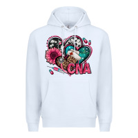 White certified nursing assistant cna hearts Premium Hoodie - Jasminsmagicworld